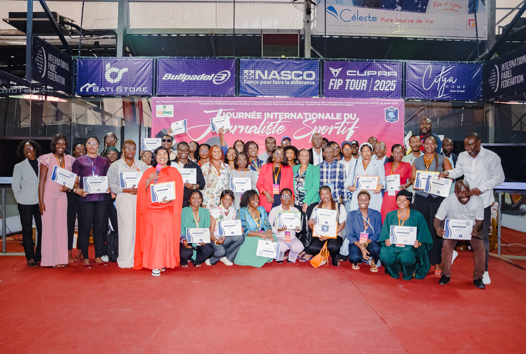SPORT: CÉLÉBRATION DE L&rsquo;UNION DES FEMMES REPORTERS SPORTIVES D&rsquo;AFRIQUE , SECTION CÔTE D&rsquo;IVOIRE ( UFRESA- CI) PREMIÈRE ÉDITION