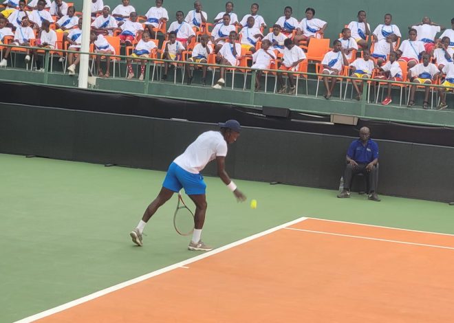 ATP CHALLENGER 75/  ELIAKIM COULIBALY S&rsquo;EST IMPOSÉ  FACE À SON ADVERSAIRE  PAR LE SCORE DE (6-7,2-6)